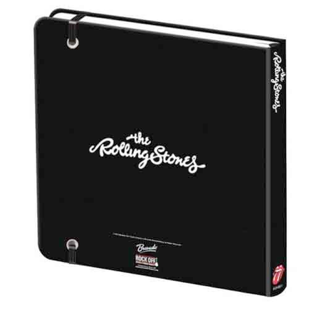 The Rolling Stones - Classic Tongue Notebook - Black